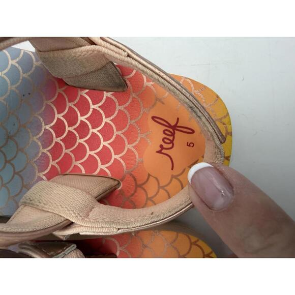 Reef Little Girls Sandals 5 - Picture 2 of 3